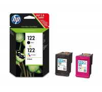 Картридж HP 122 струйный комплект 4 цвета 2-a картриджа