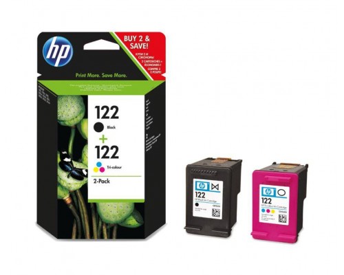 Картридж HP 122 струйный комплект 4 цвета 2-a картриджа