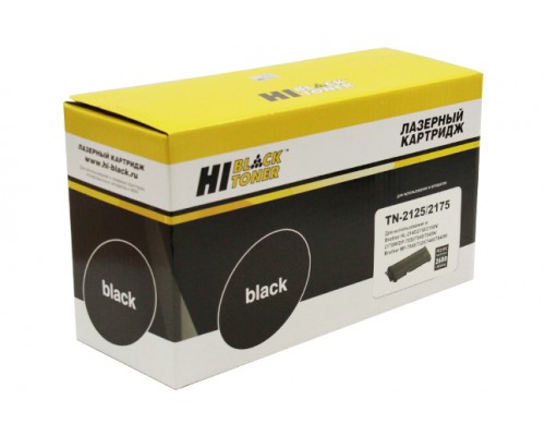 Тонер-картридж Hi-Black (HB-TN-2125/2175) для Brother HL-2140R/2150NR/DCP-7030R, 2600 страниц