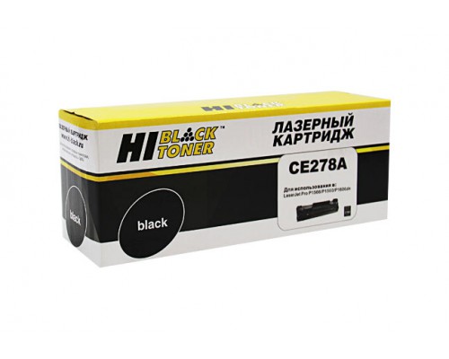  Картридж Hi-Black CE278A для HP LJ Pro P1566/P1606dn/M1536dnf 2100стр.